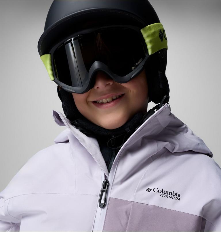 Youth Unisex Holcomb Grove Waterproof Ski Jacket, Color: Lavender Pearl, Shale Purple, image 14