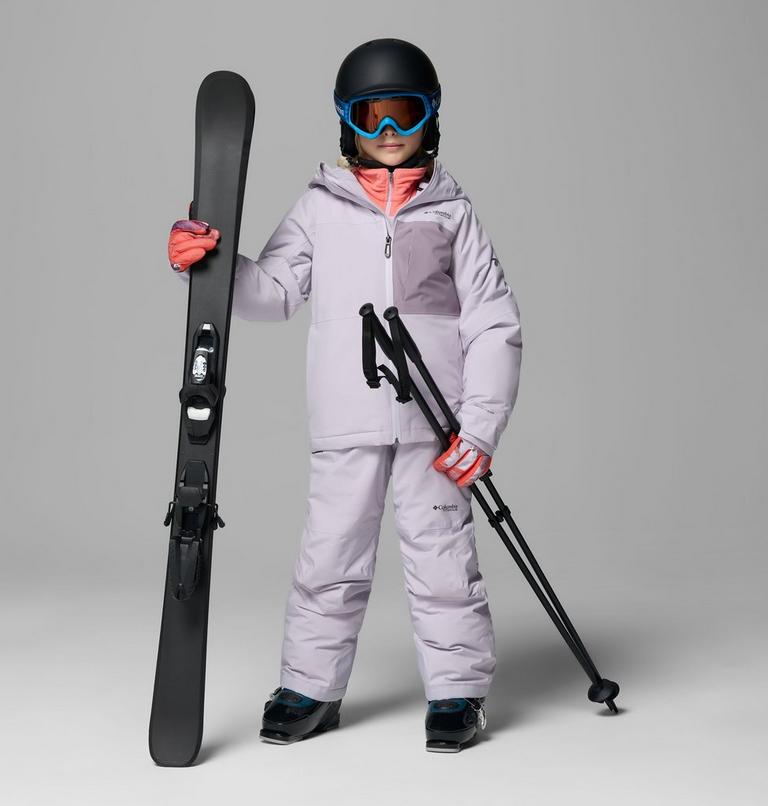 Youth Unisex Holcomb Grove Waterproof Ski Jacket, Color: Lavender Pearl, Shale Purple, image 4