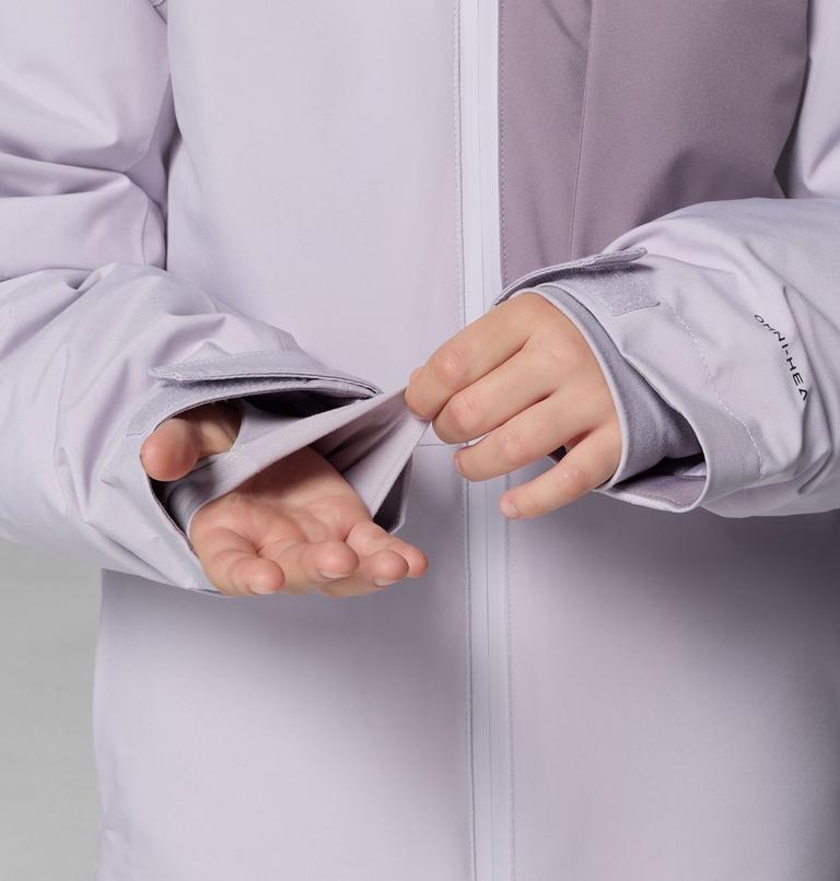 Youth Unisex Holcomb Grove Waterproof Ski Jacket, Color: Lavender Pearl, Shale Purple, image 11