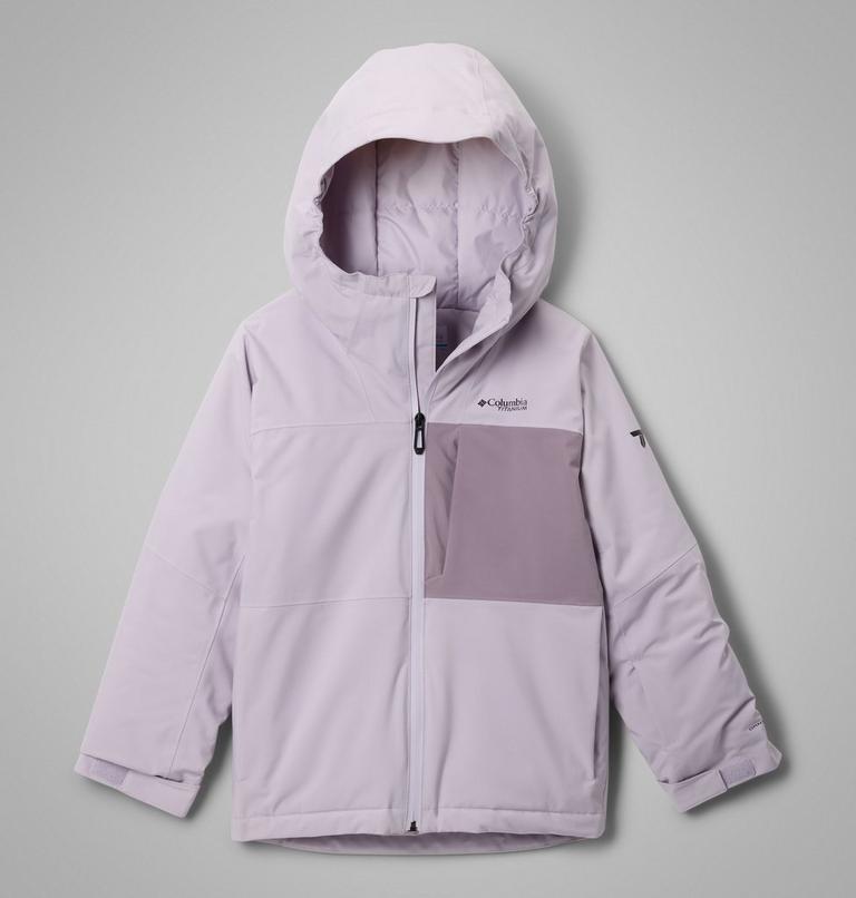Chaqueta de esquí impermeable unisex Holcomb Grove para jóvenes, Color: Lavender Pearl, Shale Purple, image 1