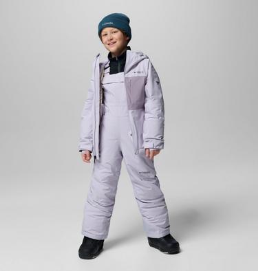 Youth Unisex Holcomb Grove Waterproof Ski Jacket, Color: Lavender Pearl, Shale Purple, image 4