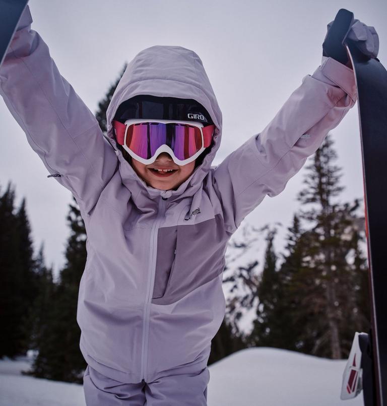 Youth Unisex Holcomb Grove Waterproof Ski Jacket, Color: Lavender Pearl, Shale Purple, image 17