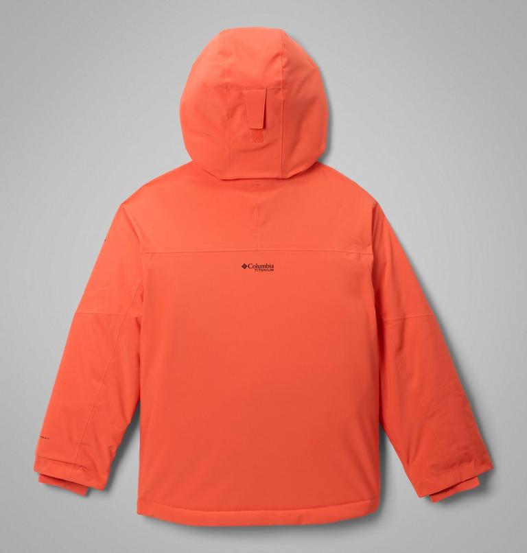Chaqueta de esquí impermeable unisex Holcomb Grove para jóvenes, Color: Zing, Black, image 2