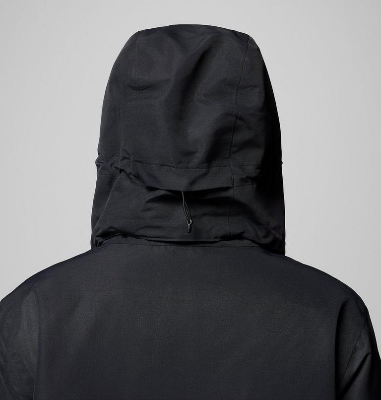 Women's Pulaski Waterproof Hooded Parka, Color: Black, image 10