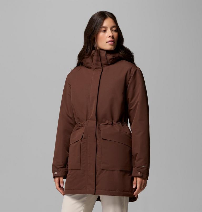 Women's Pulaski Waterproof Hooded Parka, Color: Tobacco, image 4