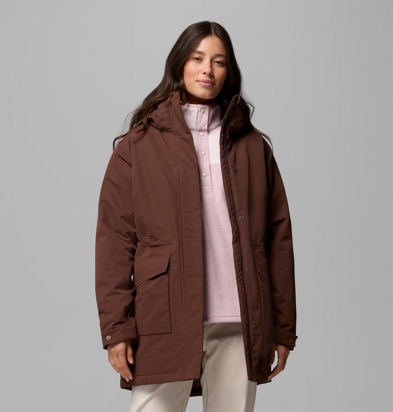 Women's Pulaski Waterproof Hooded Parka, Color: Tobacco, image 5