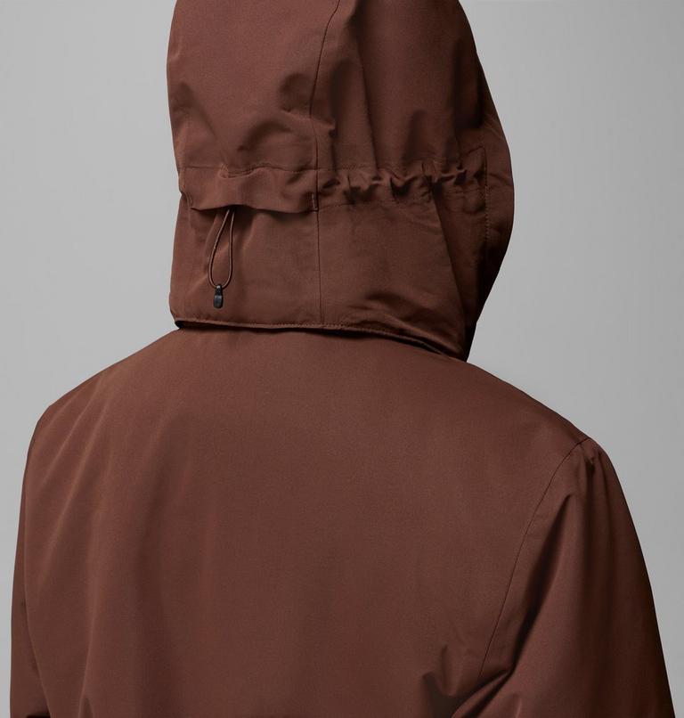 Women's Pulaski Waterproof Hooded Parka, Color: Tobacco, image 9