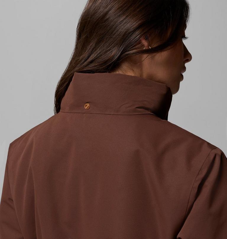 Women's Pulaski Waterproof Hooded Parka, Color: Tobacco, image 11