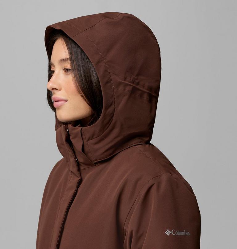 Women's Pulaski Waterproof Hooded Parka, Color: Tobacco, image 12