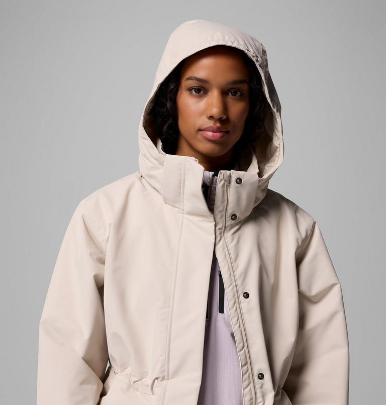 Women's Pulaski Waterproof Hooded Parka, Color: Dark Stone, image 8