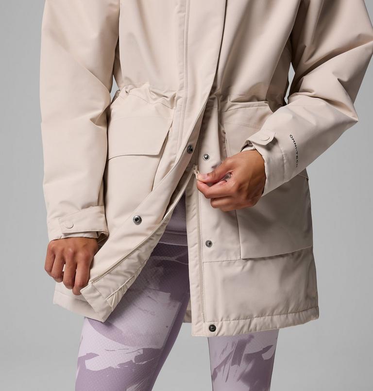 Women's Pulaski Waterproof Hooded Parka, Color: Dark Stone, image 9