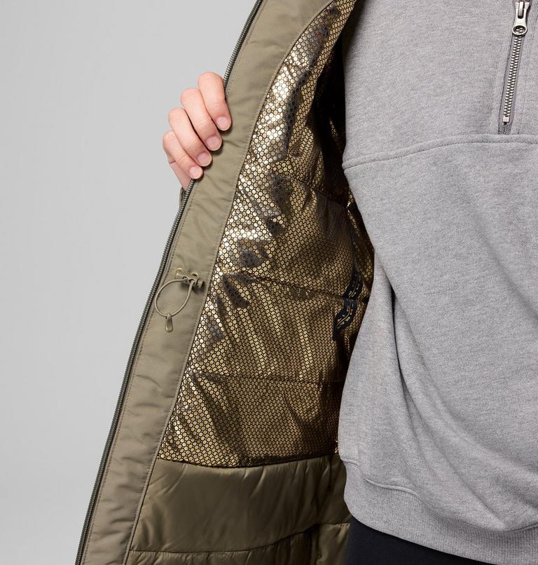 Parka impermeable con capucha Pulaski para mujer, Color: Stone Green, image 7