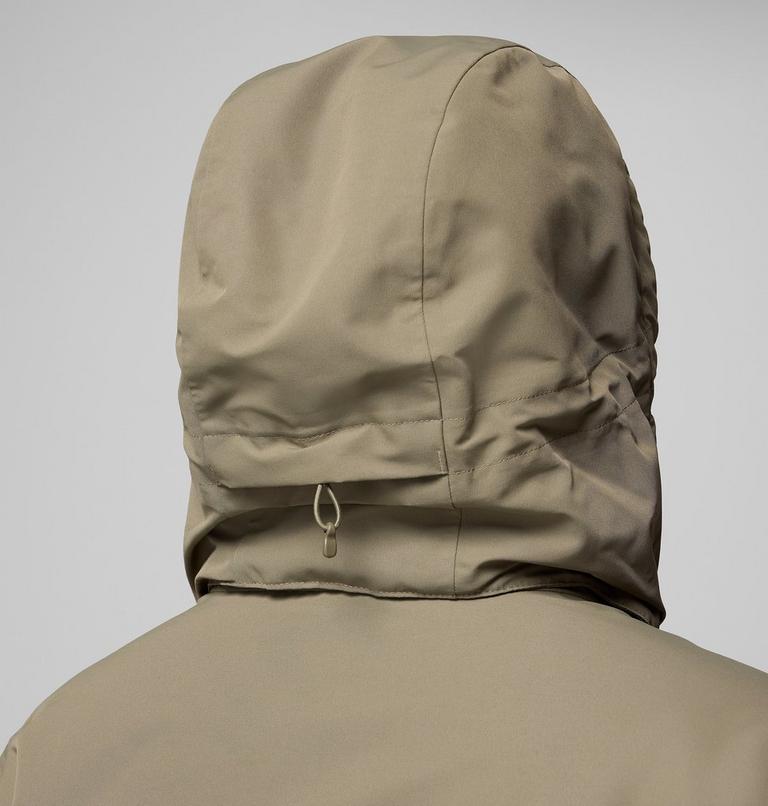 Parka impermeable con capucha Pulaski para mujer, Color: Stone Green, image 9
