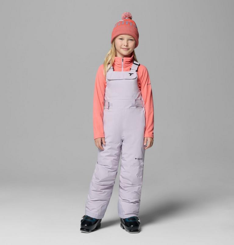 Youth Unisex Holcomb Grove Waterproof Ski Bib, Color: Lavender Pearl, image 4