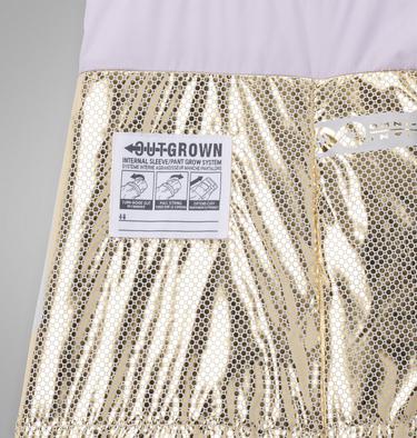 Peto de esquí impermeable unisex Holcomb Grove para jóvenes, Color: Lavender Pearl, image 6
