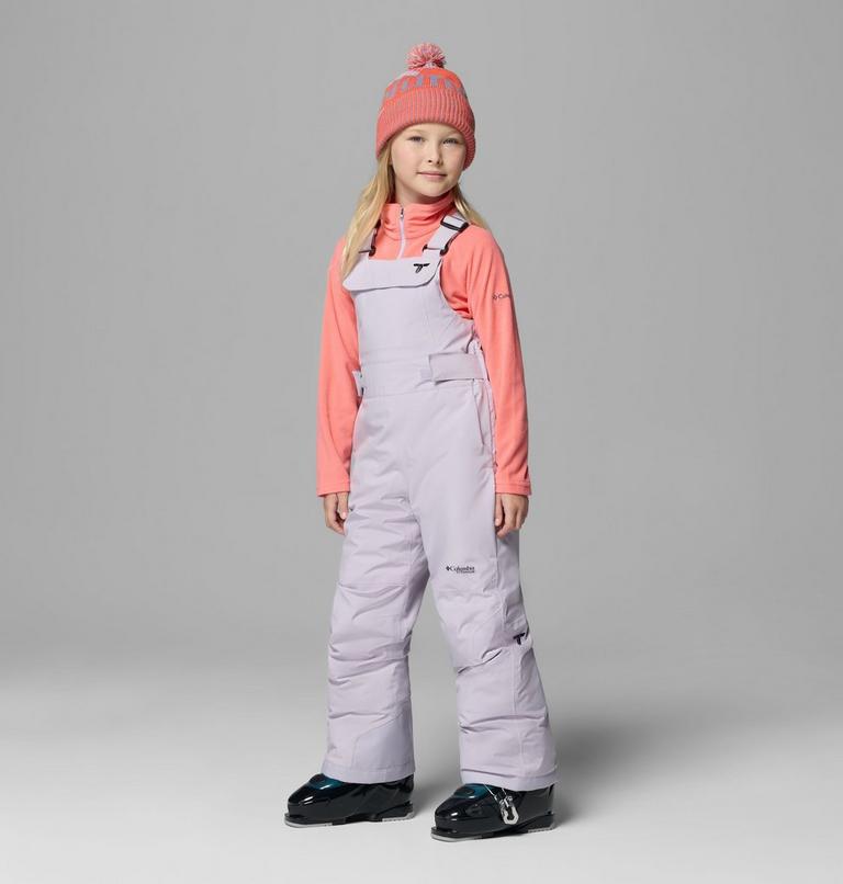 Youth Unisex Holcomb Grove Waterproof Ski Bib, Color: Lavender Pearl, image 6