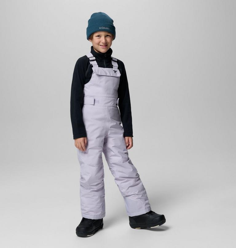 Youth Unisex Holcomb Grove Waterproof Ski Bib, Color: Lavender Pearl, image 1