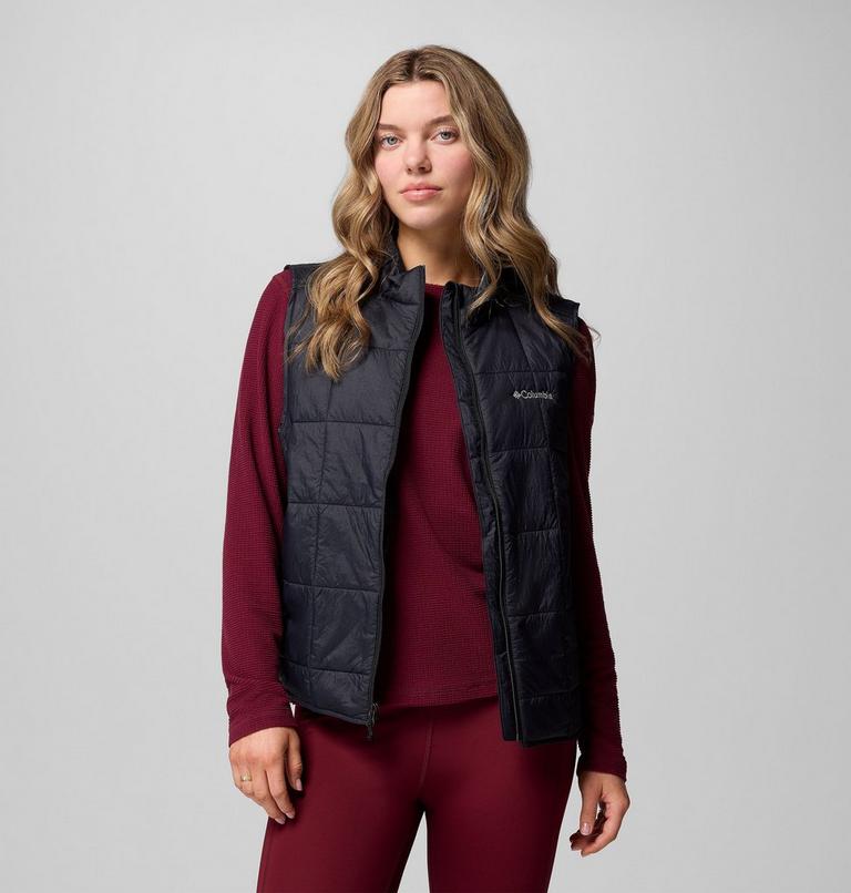Women's Sienna Hill Quilted Vest, Color: Black, image 5