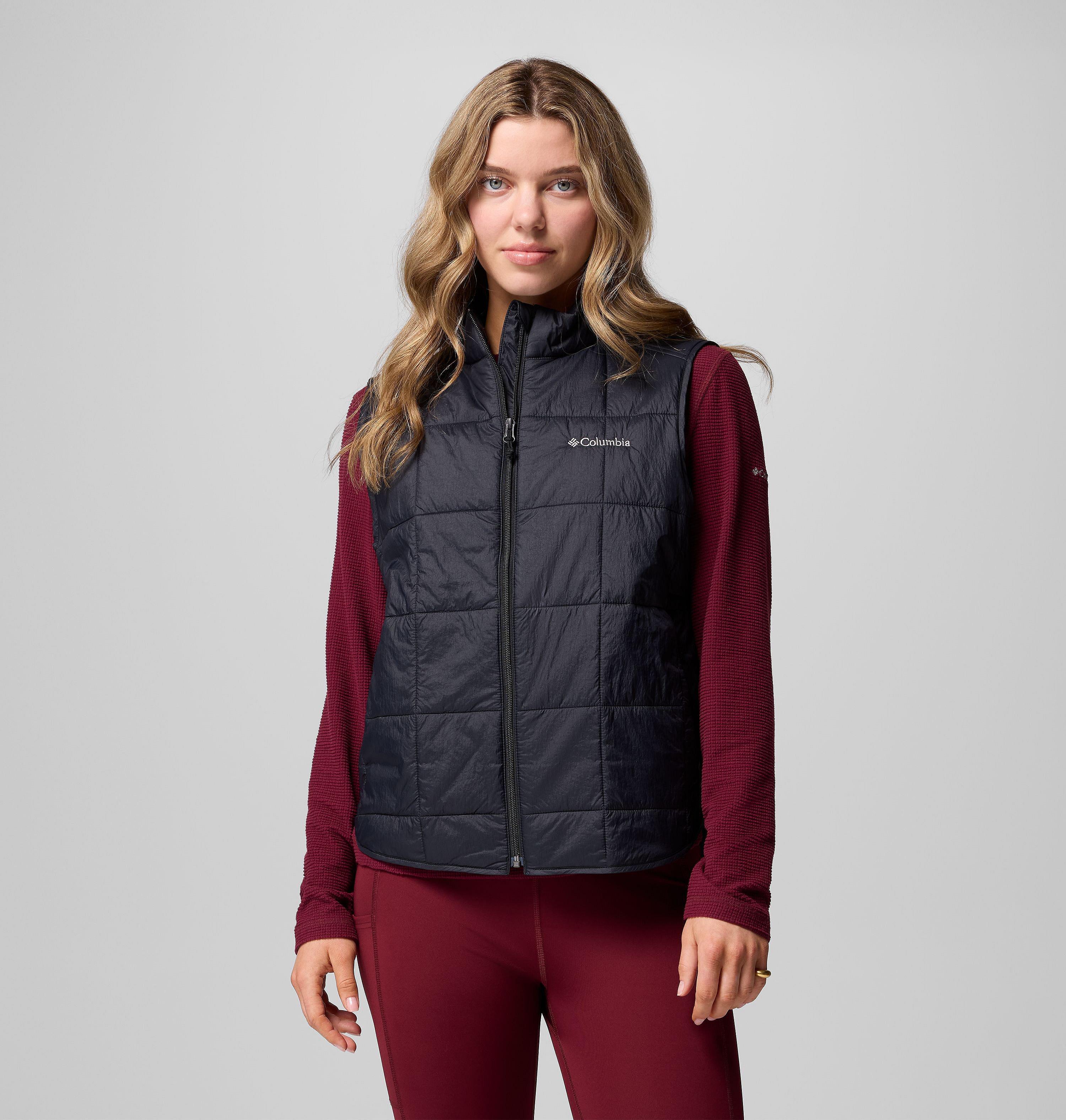 Columbia Sportswear Women's Black Columbia - Sienna Hill™ Packable Quilted Gilet - Extra Small