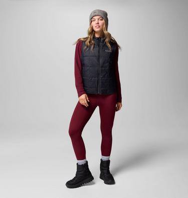Women's Sienna Hill Packable Quilted Gilet, Color: Black, image 6