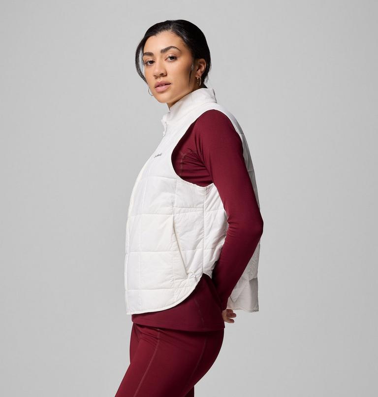 Women's Sienna Hill Packable Quilted Gilet, Color: Sea Salt, image 4