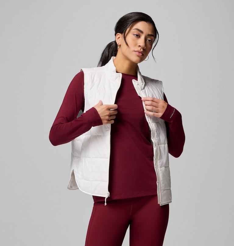 Women's Sienna Hill Packable Quilted Gilet, Color: Sea Salt, image 5