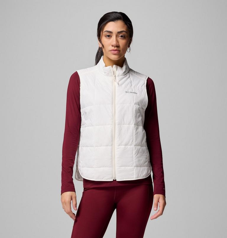 Women's Sienna Hill Packable Quilted Gilet, Color: Sea Salt, image 1