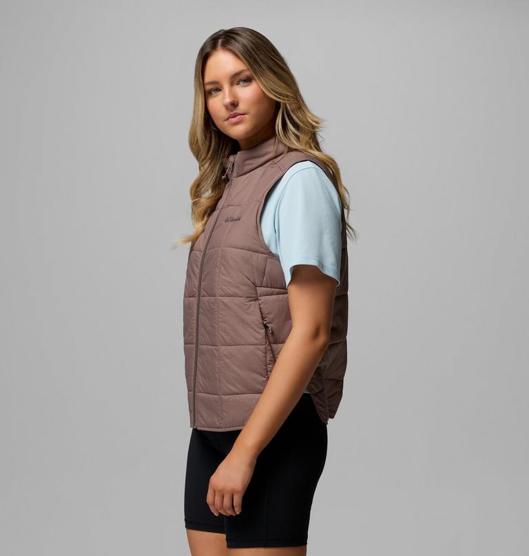 Chaleco acolchado f&aacute;cil de guardar Sienna Hill para mujer, Color: Iron, image 4