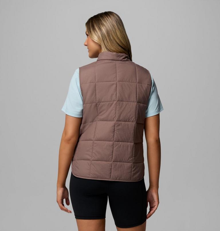 Chaleco acolchado f&aacute;cil de guardar Sienna Hill para mujer, Color: Iron, image 3