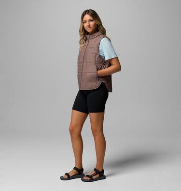 Chaleco acolchado f&aacute;cil de guardar Sienna Hill para mujer, Color: Iron, image 4