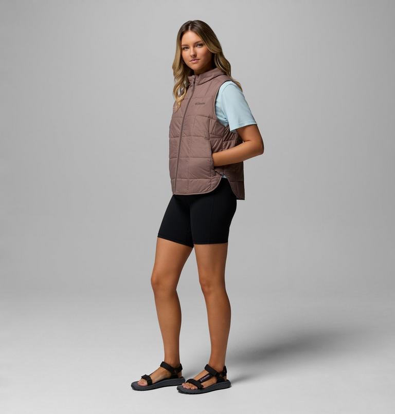 Chaleco acolchado f&aacute;cil de guardar Sienna Hill para mujer, Color: Iron, image 2