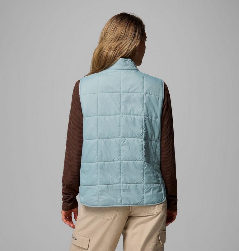 Women's Sienna Hill Packable Quilted Gilet, Color: Crushed Blue, image 3