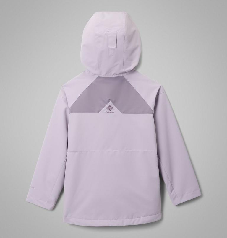 Youth Coreshot Waterproof Hooded Anorak, Color: Lavender Pearl, Shale Purple, image 2