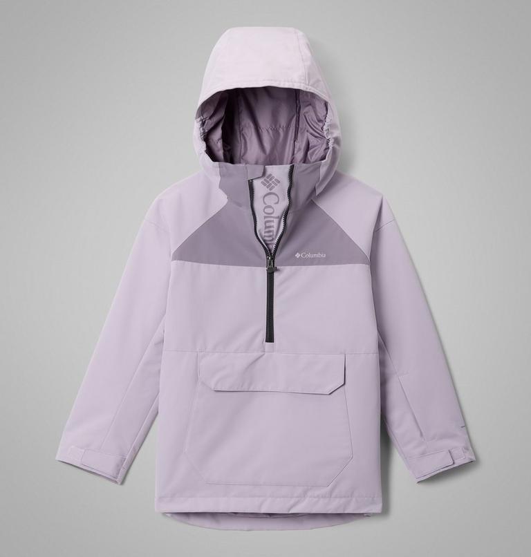 Youth Coreshot Waterproof Hooded Anorak, Color: Lavender Pearl, Shale Purple, image 1