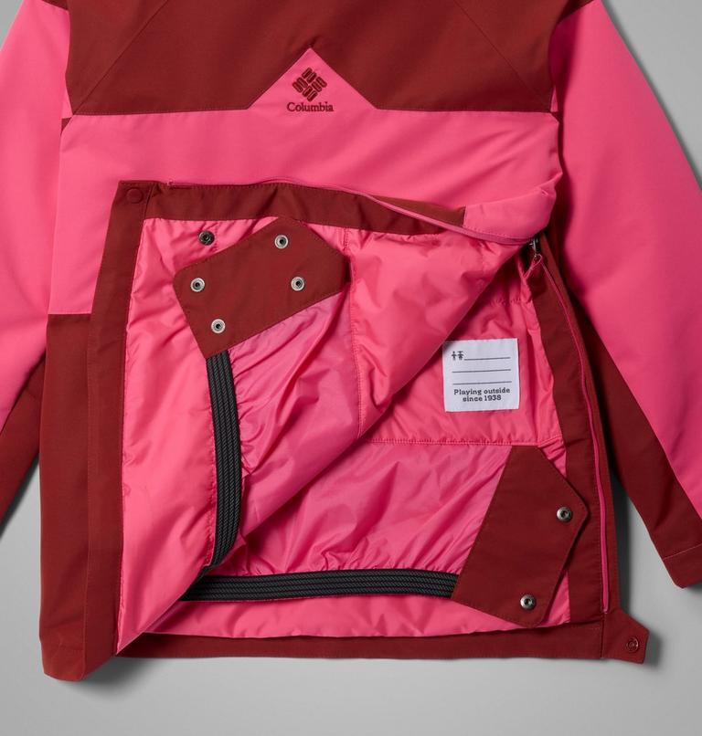 Kids' Coreshot Anorak, Color: Red Oxide, Nico, image 3