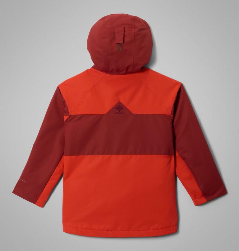 Kids' Coreshot Anorak, Color: Super Sonic, Red Oxide, image 2