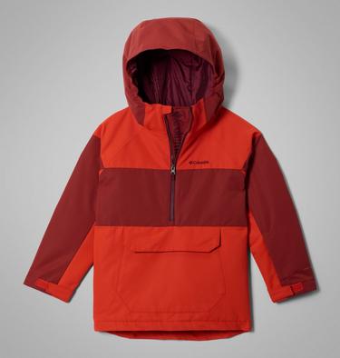 Kids' Coreshot Anorak, Color: Super Sonic, Red Oxide, image 1