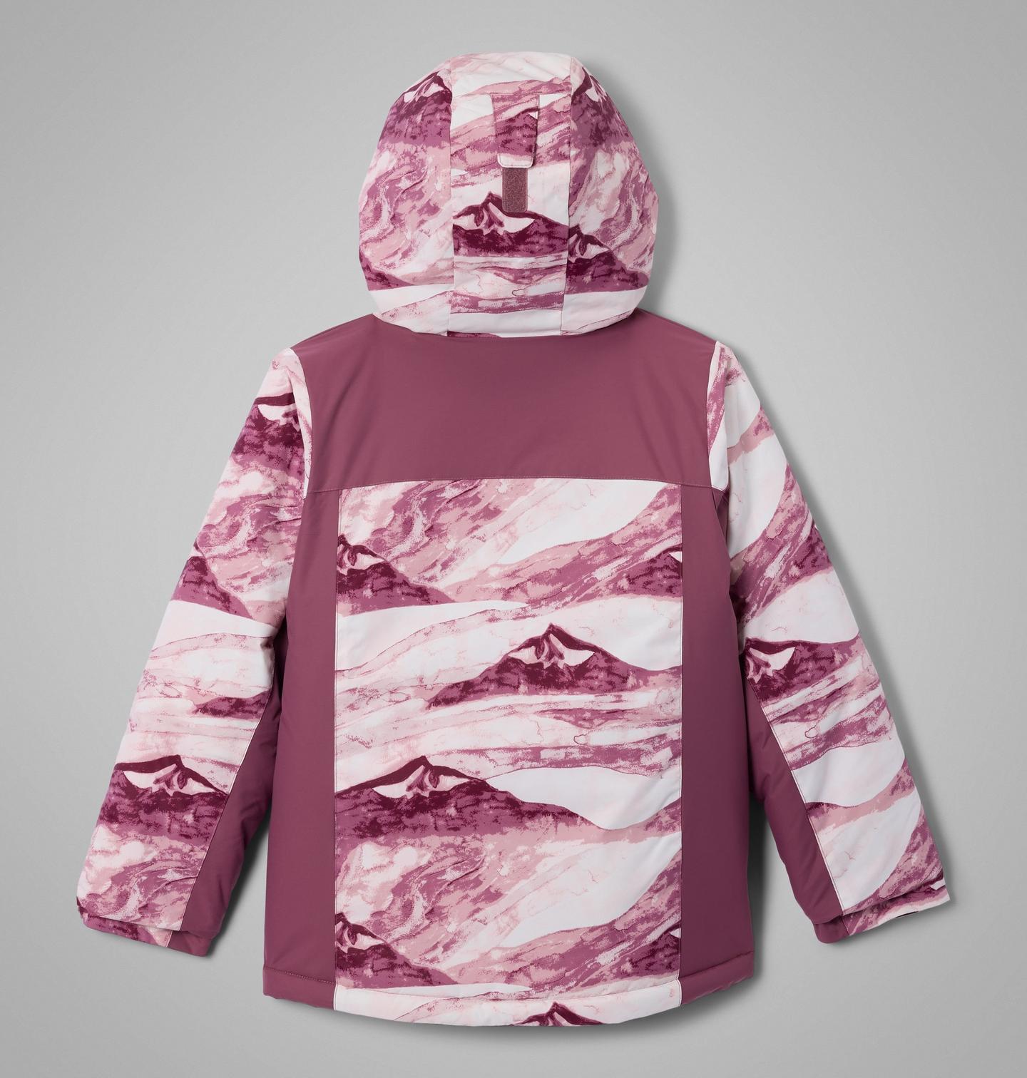 Куртка Columbia Horizon Ride IV Printed Jacket для девочек, цвет: Лиловый — фото 2