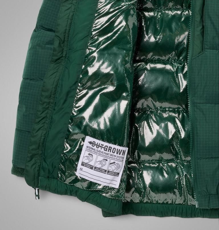 Chaqueta acolchada unisex Pike Lake Novelty para jóvenes, Color: Rain Forest, image 3