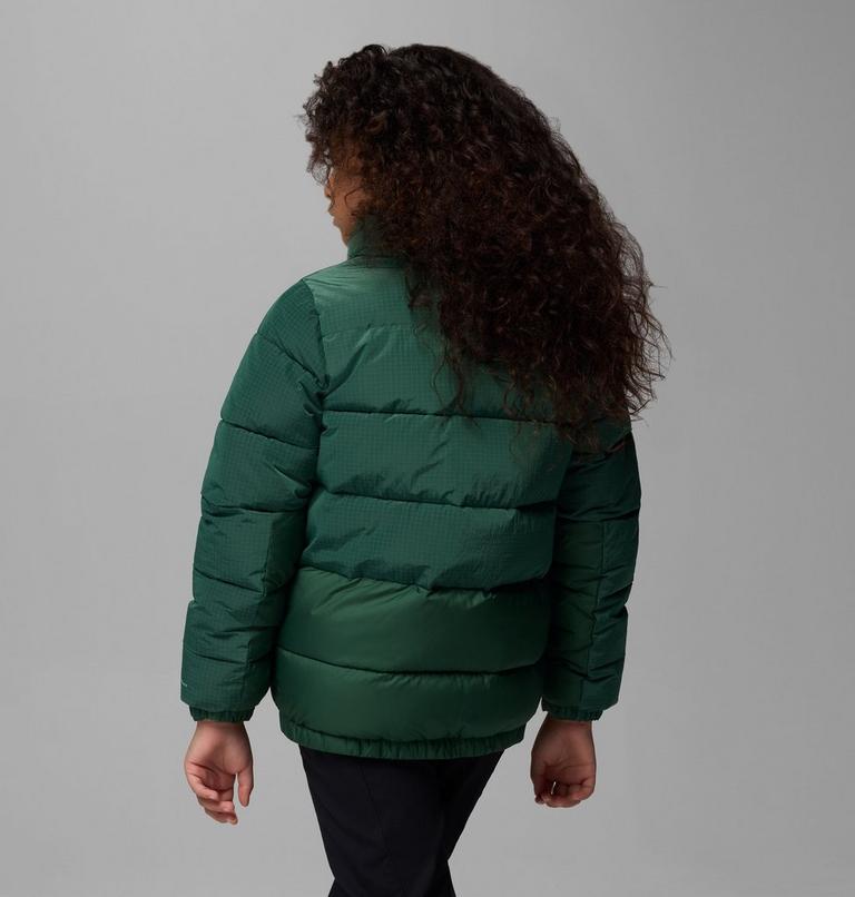 Youth Unisex Pike Lake Novelty Puffer Jacket, Color: Rain Forest, image 5