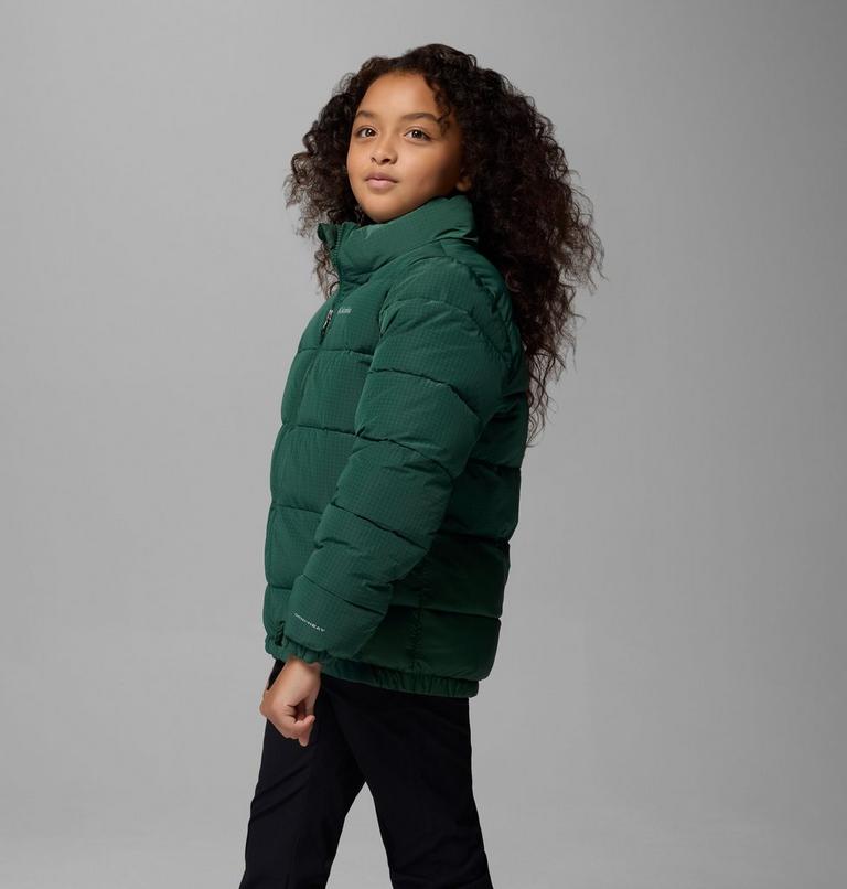 Youth Unisex Pike Lake Novelty Puffer Jacket, Color: Rain Forest, image 6