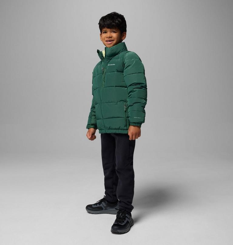 Youth Unisex Pike Lake Novelty Puffer Jacket, Color: Rain Forest, image 1
