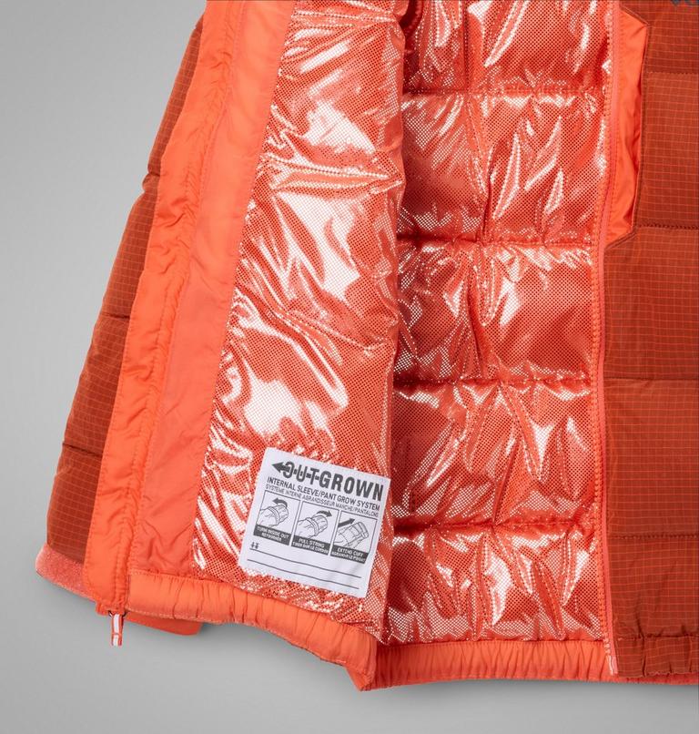 Chaqueta acolchada unisex Pike Lake Novelty para jóvenes, Color: Zing, image 3