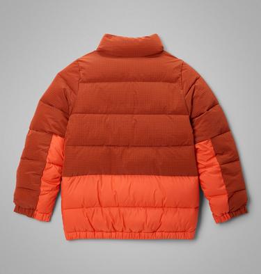 Youth Unisex Pike Lake Novelty Puffer Jacket, Color: Zing, image 8
