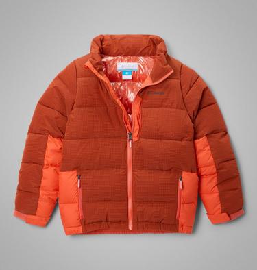 Youth Unisex Pike Lake Novelty Puffer Jacket, Color: Zing, image 7