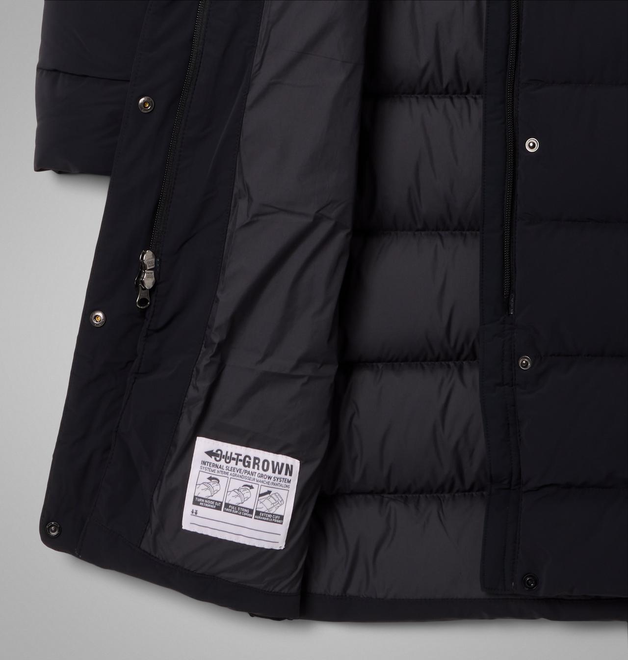 Girls' Amaze Puff™ Long Hooded Jacket 3