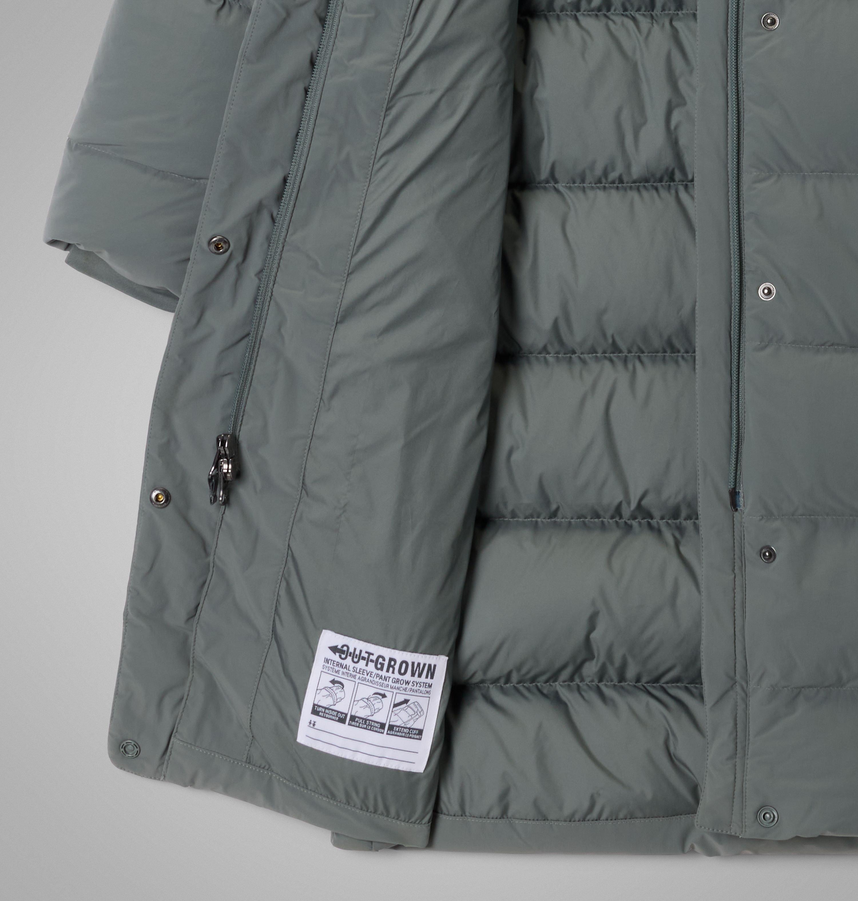 Girls' Amaze Puff Long Hooded Jacket 3