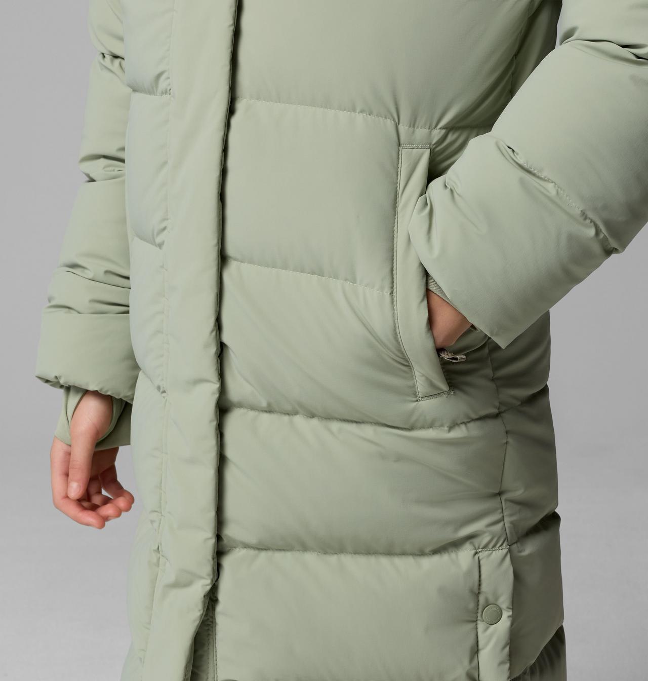 Girls' Amaze Puff™ Long Hooded Jacket 8