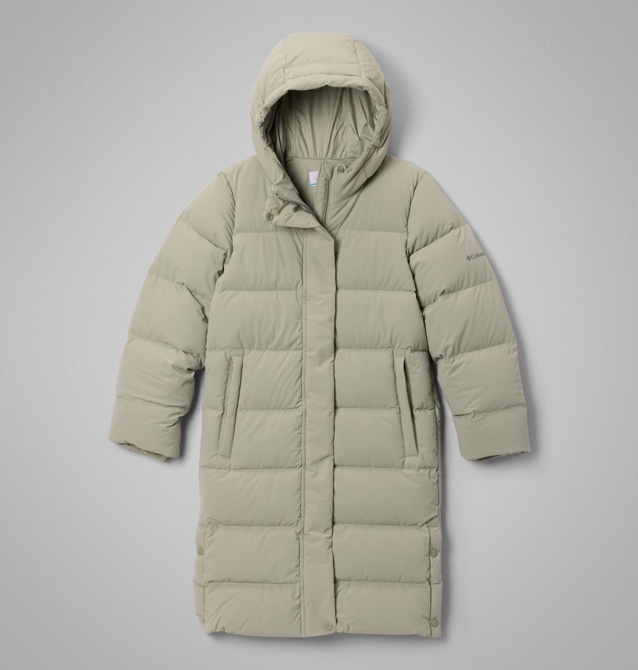 Girls' Amaze Puff™ Long Hooded Jacket | 348 | XXS 1