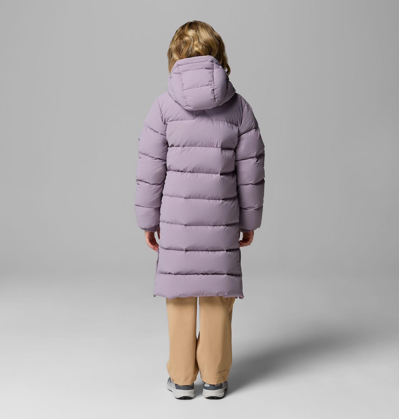 Girls' Amaze Puff™ Long Hooded Jacket 2